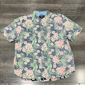 Mens Chubbies floral button down shirt size 2XL